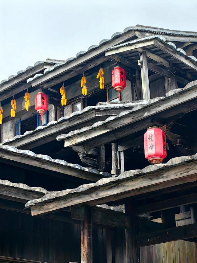 福建桂峰古村落隱藏在群山之間的村落