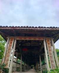 古村落的風雨橋，歲月的見證者