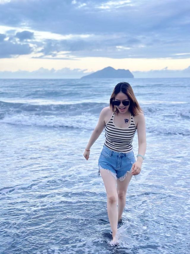 宜蘭頭城外澳海灘太好玩了