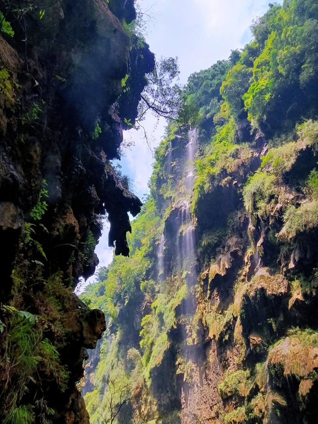 想你的風還是吹到了馬嶺河峽谷