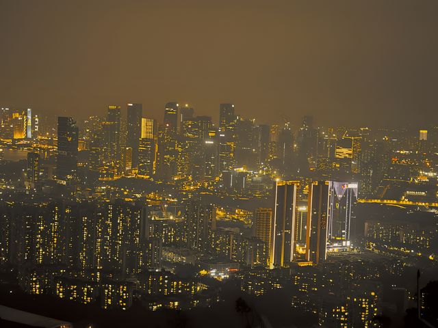 夜景深圳 大南山海拔336米遊玩攻略||。