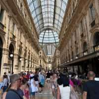 Day walk through the Galleria of Milan 