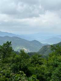 湖北孝感雙峰山｜不一樣的煙霧飄渺。