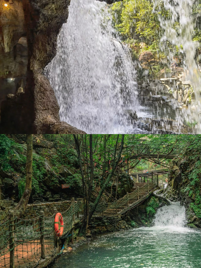 小眾旅遊景點必推|古龍峽瀑布。