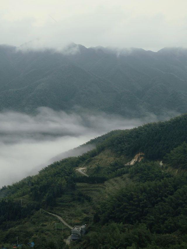 偶爾不想工作，就去大山裡住幾天。