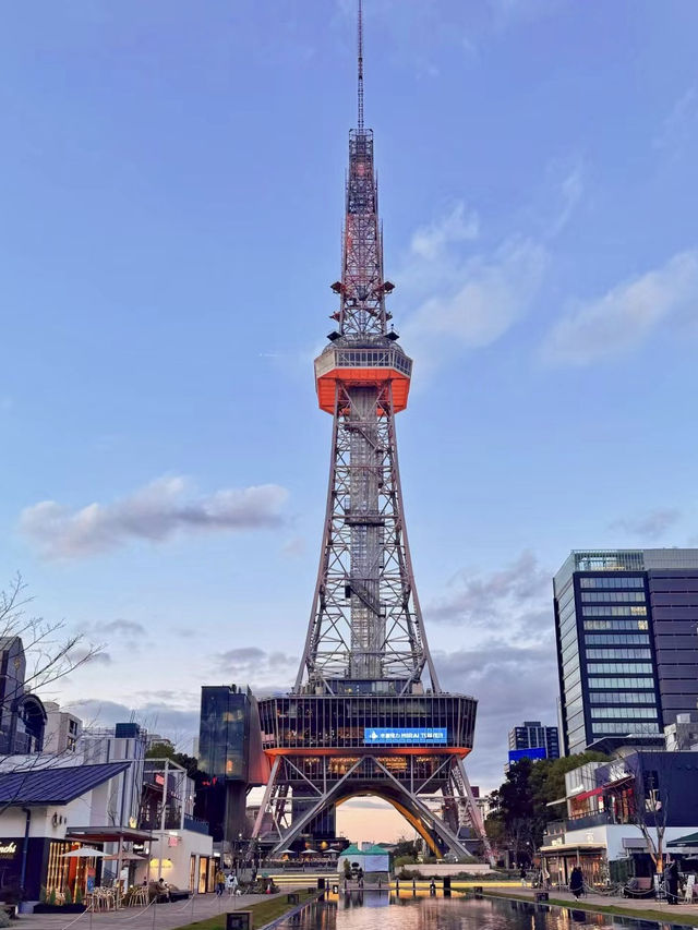 🗼名古屋電視塔：俯瞰繁華都市的閃耀之光