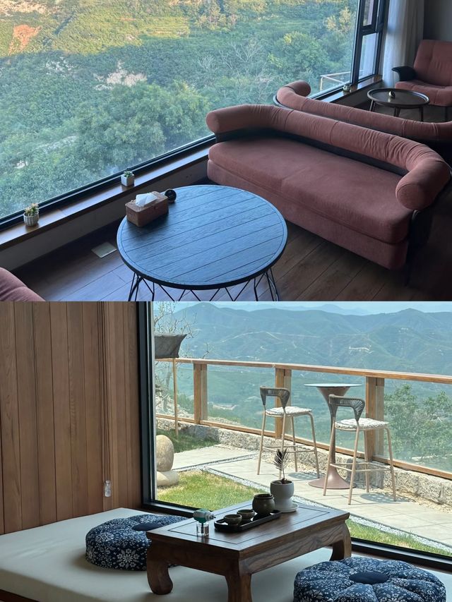 石家莊山頂獨門獨院民宿，設有泳池。