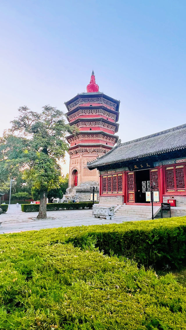 安陽天寧寺:一座具有悠久歷史和古塔建築的寺院。 安陽天寧寺:一座具有悠久歷史和古塔建築的寺院。