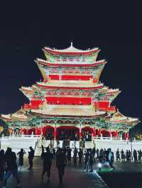 滄州南川樓的夜景，依然如此美麗