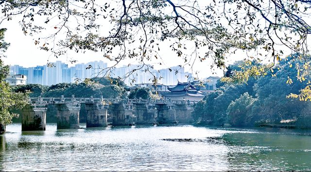 到綬溪公園看延壽橋