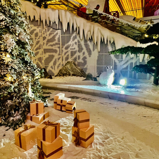 打卡深圳萬象冰雪之境