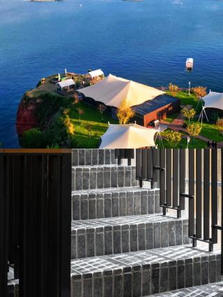 Liujiaxia | Stay in a 180° Full Lake View Standalone Villa with Terrace