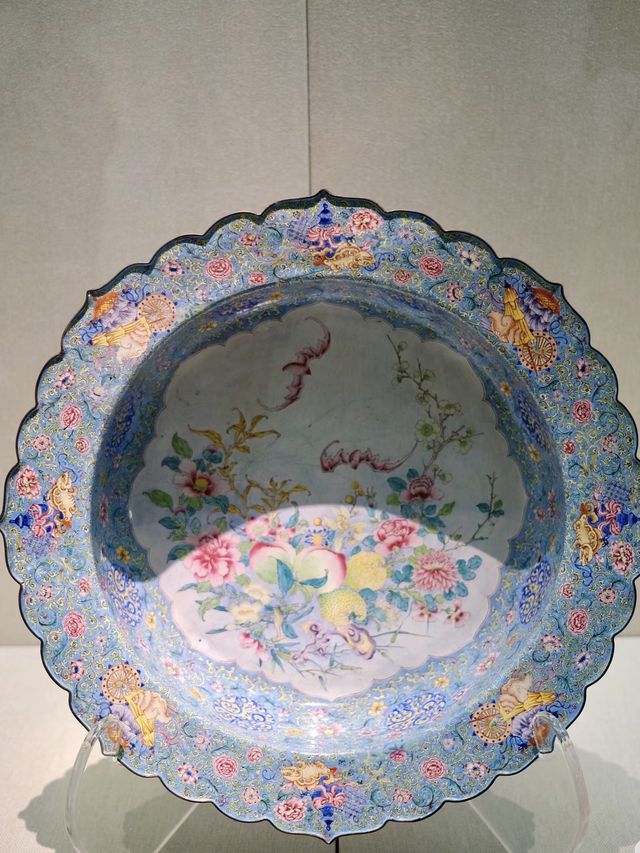 深圳博物館 │ 清代琺瑯展太精美了