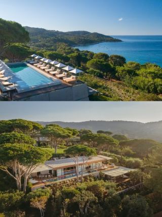 A Secluded Getaway in Southern France: The Ultimate Luxury Resort Nestled in a Seaside Forest