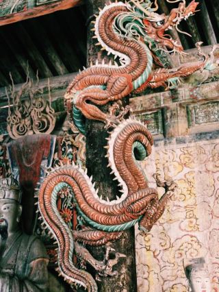 Famous Village Attraction in Fenyang City, Lüliang, Shanxi Province: Xinghua Village Temple