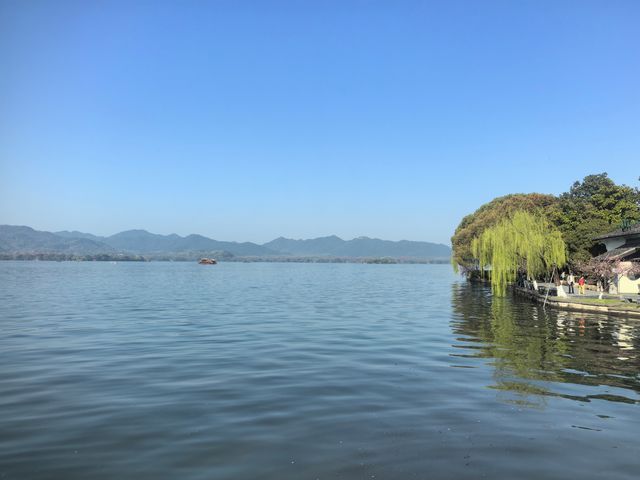 杭州西湖嘅春天景色