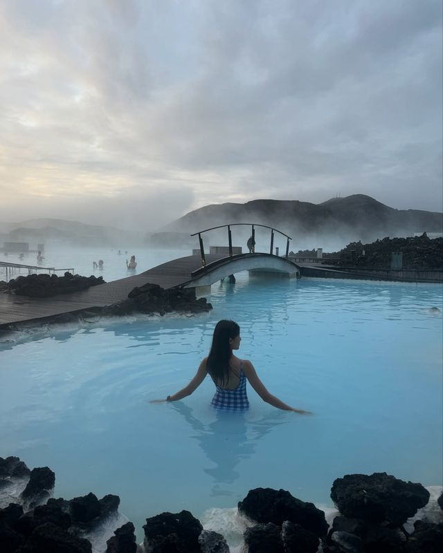 Blue Lagoon藍湖溫泉浸上啦