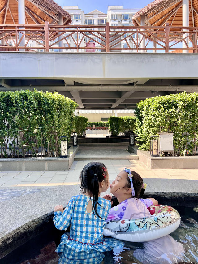北京1h直達 室內水樂園+戶外溫泉暑假玩水