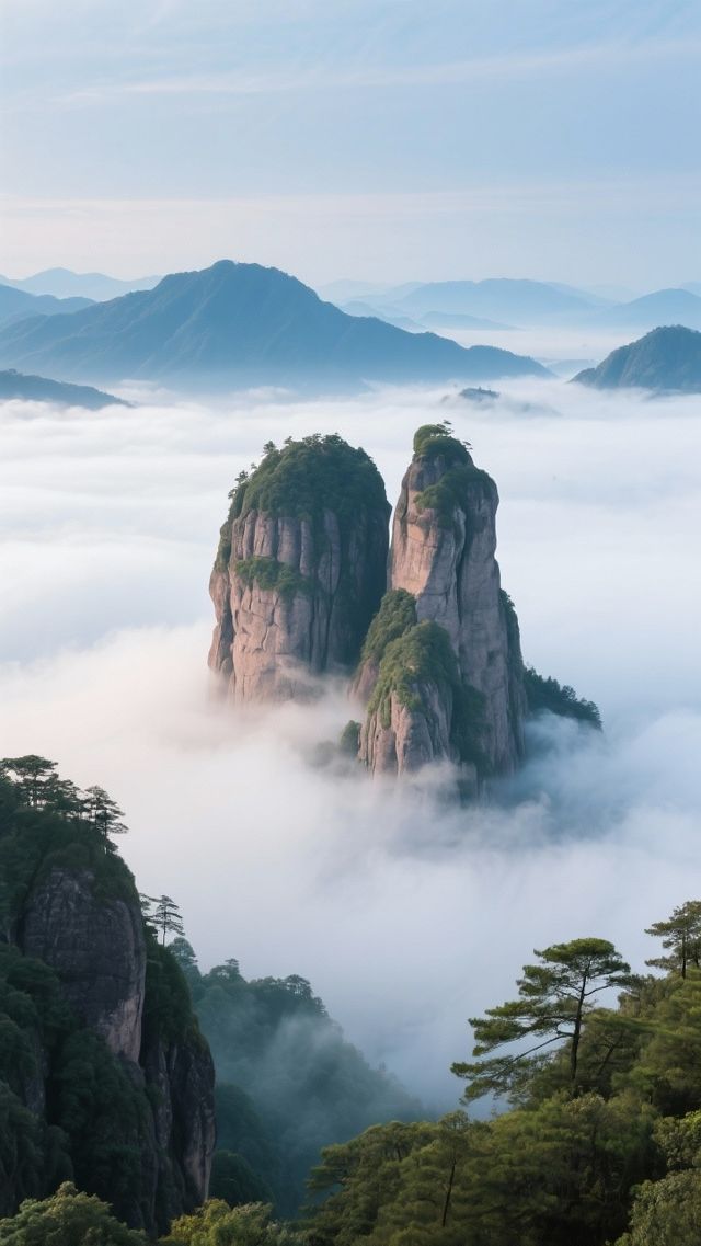 峎山-雲霧飄渺的丹霞秘境！一片赤壁丹霞、碧水繞峰的隱世畫卷
