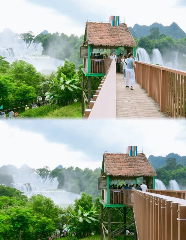 國慶寶藏地預警！德天跨國瀑布，一站式玩轉 中越邊境！ 姊妹們，發現一個國慶小眾寶藏地！德天跨國瀑布不