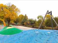 秋日漫步唐冶山公園
