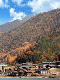 成都向北2h!闖入免費彩林秘境,邂逅川版喀納斯