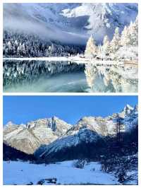 雪後的畢棚溝,美成了北歐