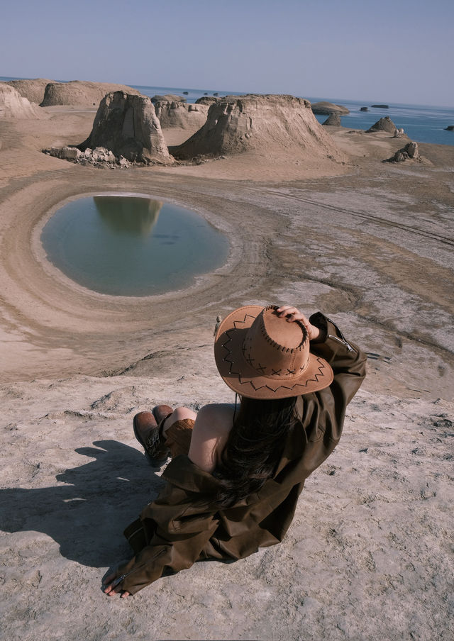 青海狂野大片!在烏素特水上雅丹當一天西部牛仔 青海狂野大片!在烏素特水上雅丹當一天西部牛仔