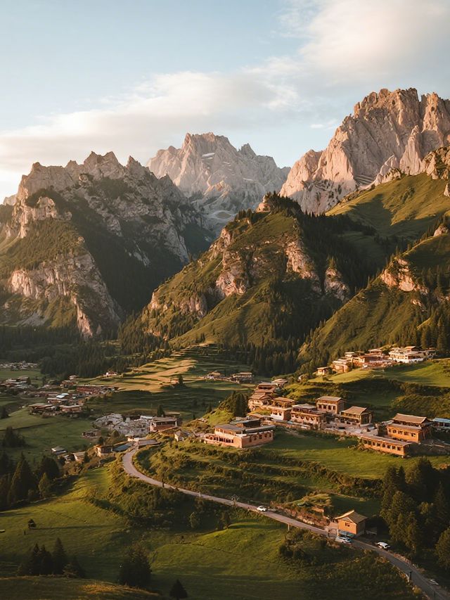 成都自駕6h！帶娃闖進扎尕那雲端石城