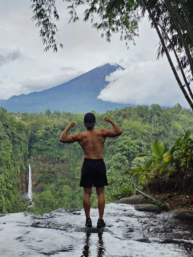 藍棉瀑布 火山雲海與雨林瀑布 被真誠打動 藍棉瀑布 火山雲海與雨林瀑布 被真誠打動
