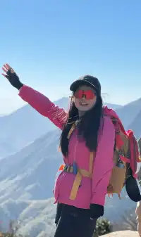 九華山偶遇的狗向導,超有靈性