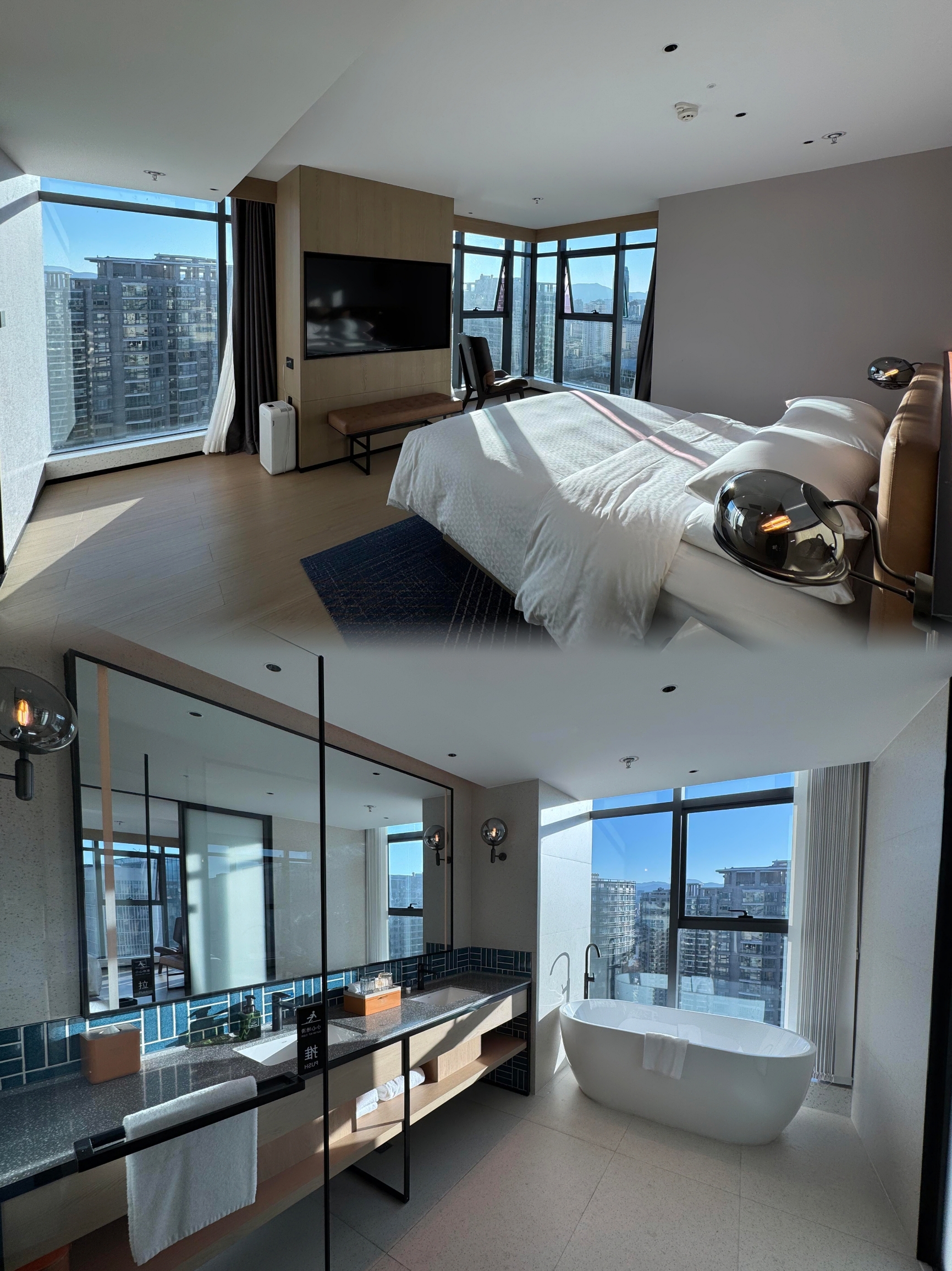 🌟Four Points by Sheraton Kunming Central, my absolute favorite choice

I just got back from Four Points by Sheraton Kunming Central, and the stay was simply amazing. I can’t wait to share it with everyone! The hotel’s location is fantastic, right in the city center, just steps away from Nanping Pedestrian Street and Jinma Biji Square. You can enjoy food, drinks, and entertainment all in one place, and the transportation is super convenient—only about 300 to 400 meters from the subway station.

🛏️ Comfortable rooms for a good night’s sleep  
I stayed in the city view king room, and the moment I entered, I was captivated by the night view outside the window. The lights of Kunming city twinkled right before my eyes—so romantic. The bed was just the right firmness, very comfortable to sleep on, and the soundproofing was excellent. I couldn’t hear any noise from outside, which guaranteed me a restful night.

🍔 A feast of flavors, a treat for the taste buds  
The hotel’s breakfast options were super rich, with Western-style bread and bacon, as well as Yunnan specialties like rice noodles and xidoufen. Every bite was full of happiness. Also, the hotel’s craft beer club is worth trying, with a wide variety of handmade beers paired perfectly with delicious cakes.

🏋️‍♂️ Excellent facilities, full of energy  
The hotel’s facilities are very complete. The 24-hour gym is well-equipped, and they thoughtfully provide bottled water on the treadmills, so I could keep up with my workouts even while traveling, feeling energized. There’s also a self-service laundry room, which is incredibly convenient for someone like me who has a lot of clothes when traveling.

🌈 Warm service, feeling right at home  
The hotel staff have a super friendly attitude, always greeting me warmly whenever we met, which made me feel very welcomed. At check-in, the front desk kindly upgraded my room, showing great sincerity.

📝 Useful tips

• Transportation: The hotel’s location is excellent and travel is convenient, but the surrounding roads are narrow. If you’re driving, pay attention to the road conditions and plan your route in advance.

• Dining: There are many great food options around the hotel, but if you want to try more authentic Yunnan snacks, head to nearby Nanping Street or Kunming Old Street.

• Parking: The hotel offers underground parking, but it’s not completely free. Guests get 2 hours free parking per night, and after that, hourly charges apply.

🎉 Reasons to recommend  
Four Points by Sheraton Kunming Central is truly my perfect choice. It not only has a prime location and convenient transportation but also comfortable rooms, attentive service, rich food options, and excellent facilities. Whether for business or leisure travel, it meets all your needs. Next time I come to Kunming, I will definitely choose this hotel again. Highly recommended to everyone!