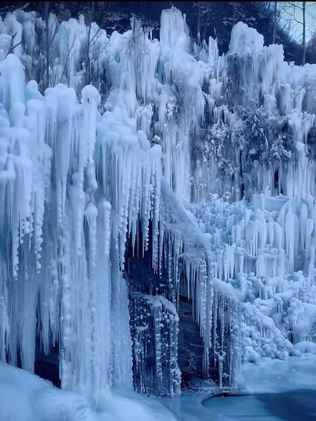 阜平冰瀑奇觀打卡小眾打卡徹底征服了我 阜平冰瀑奇觀打卡小眾打卡徹底征服了我