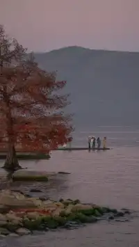 真不是AI我拍到了洱海月升PLUS