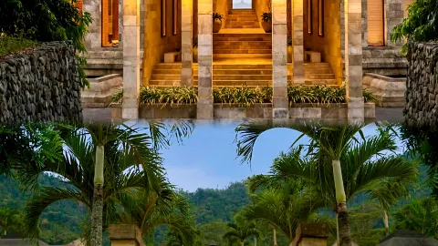 Staying in the Eighth Wonder of the World, I gaze across at the millennium-old Borobudur Temple from Amanjiwo — traveler post in Wonosari