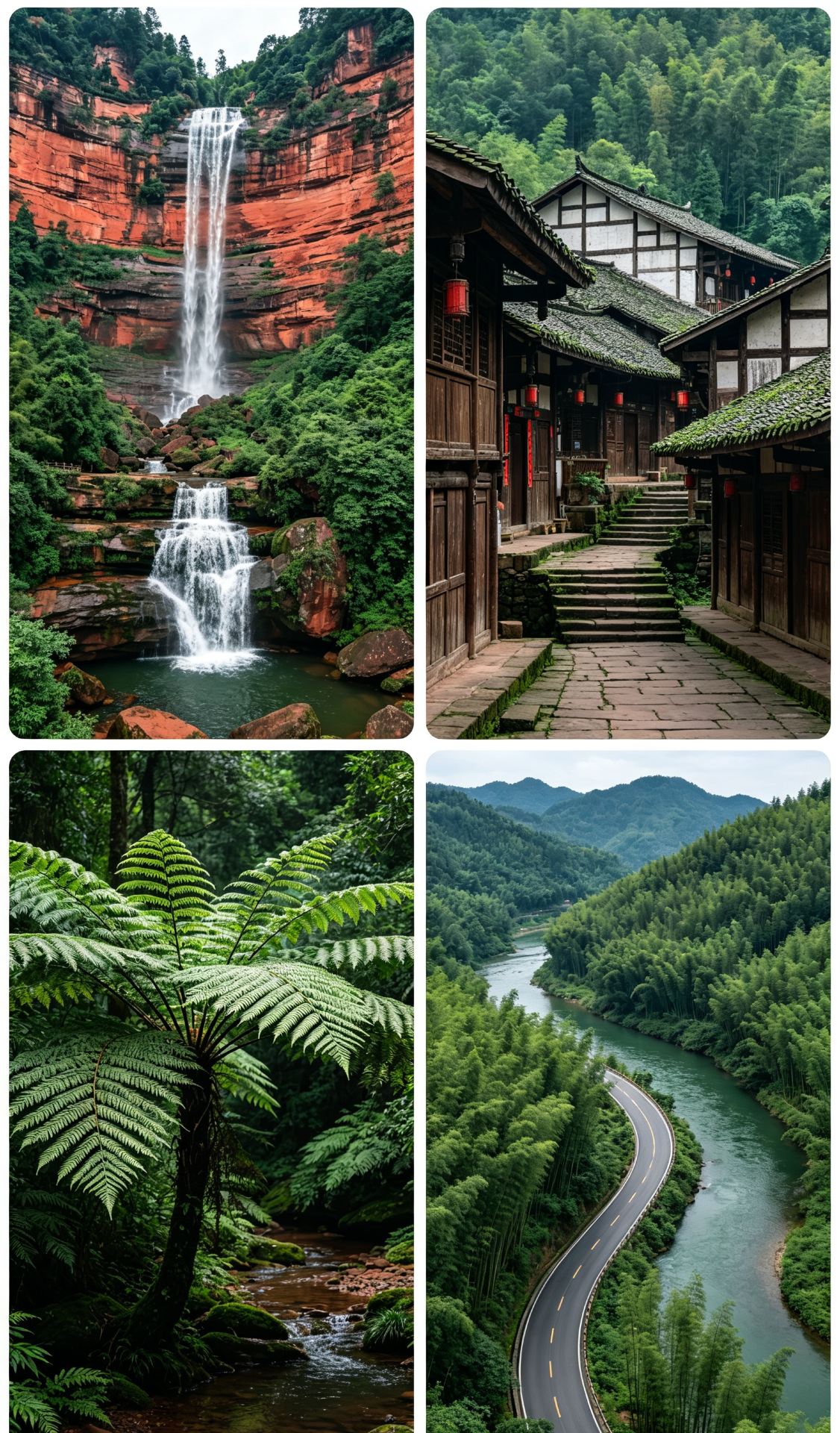  Chishui River Valley | Waterfalls + bamboo forest + Danxia landscape