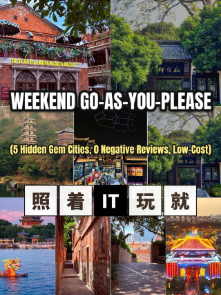 Weekend getaway! 5 hidden gem cities with zero negative reviews and low budgets