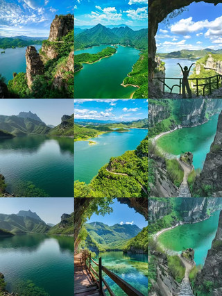 Escape Beijing for the weekend! A 2-hour high-speed train ride takes you straight to the "Little Erhai of the North"—perfect for photos!