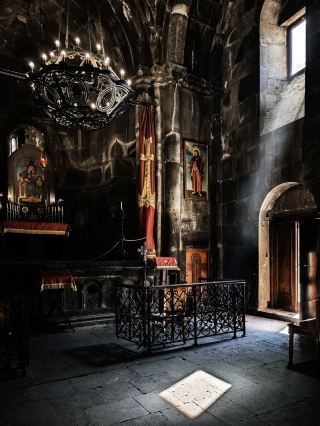 Geghard, Armenia: Where light takes shape