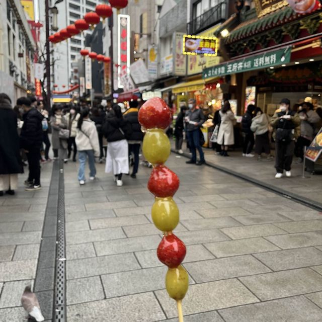 横浜中華街で食べ歩き
