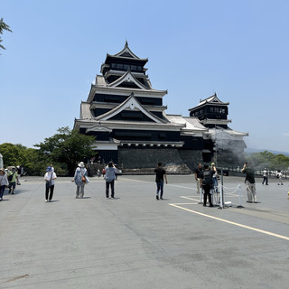 壮大な熊本城