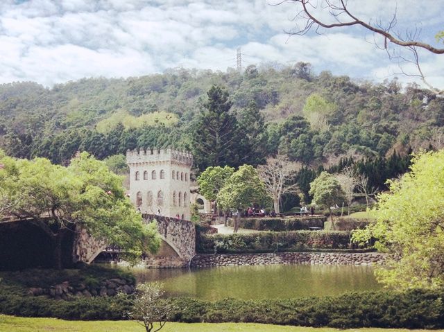 台中新社古堡🏰異國風情風景畫