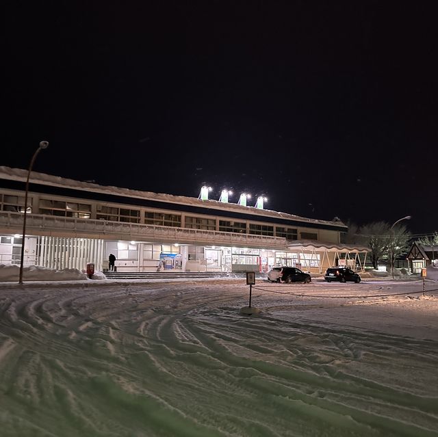 【北海道】実は今だけの景色、倶知安駅