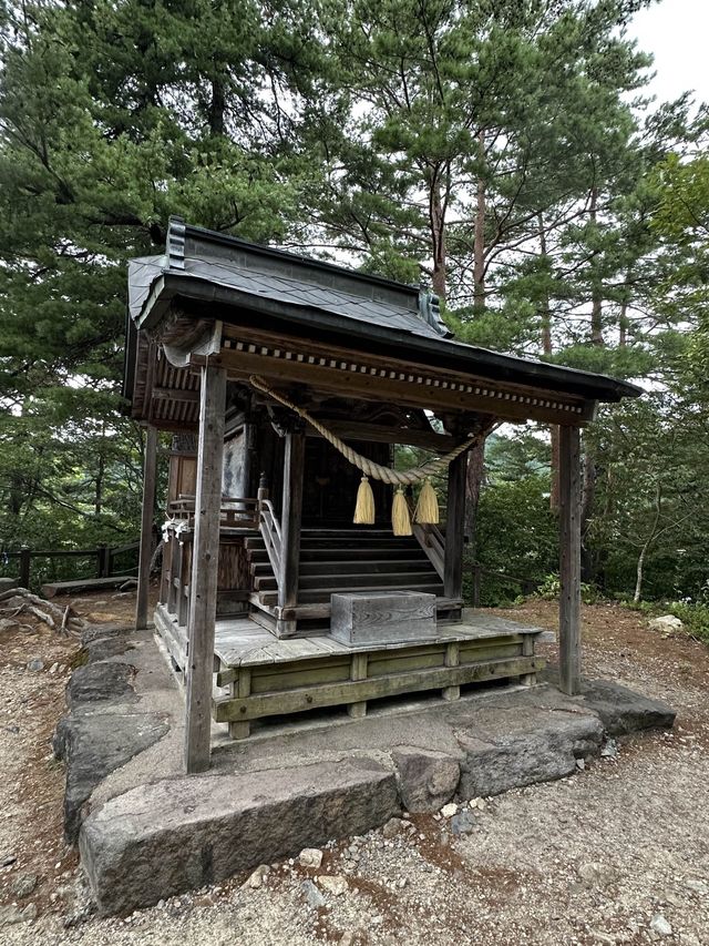 白川鄉 ｜荻町城跡展望台眺望合掌村📸