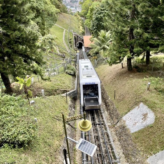 Penang Hill by a funicular 🇲🇾