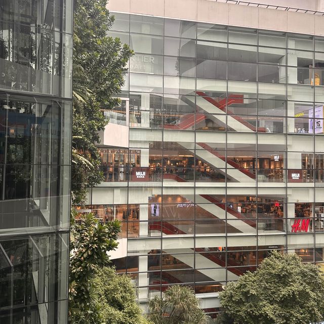A beautiful jungle style mall in Bangkok 