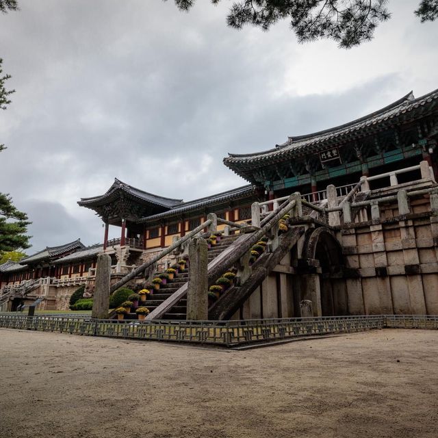 Beautiful Bulguksa Temple is Gyeongju