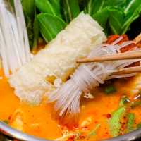 ชาบูหม่าล่าสายพาน พรีเมียม! มีเนื้อวากิวด้วย