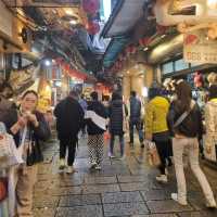 The Streets And Food In Jiufen Old Street