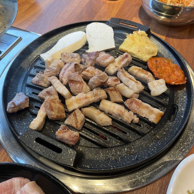 대형키즈존이 있는 청주 분평동 삼겹살 맛집 “한마음정육식당 분평점”